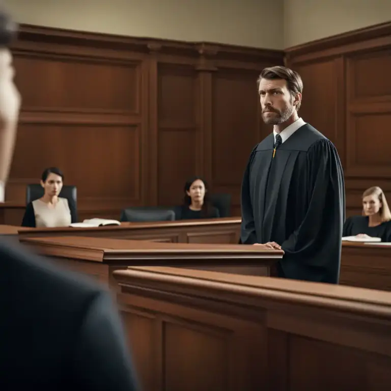 Visual representation of "procedure" - An action that is part of a legal or official process