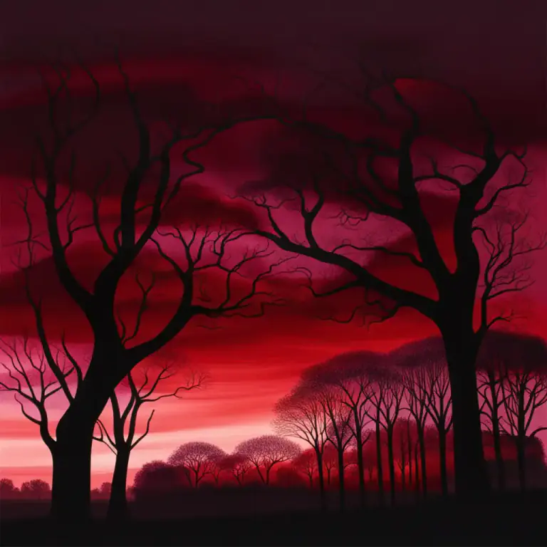 Visual representation of "garnet" - A dark red color.