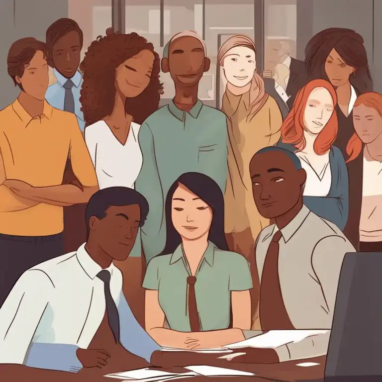 Visual representation of "do right by somebody" - To treat someone fairly or in a good manner