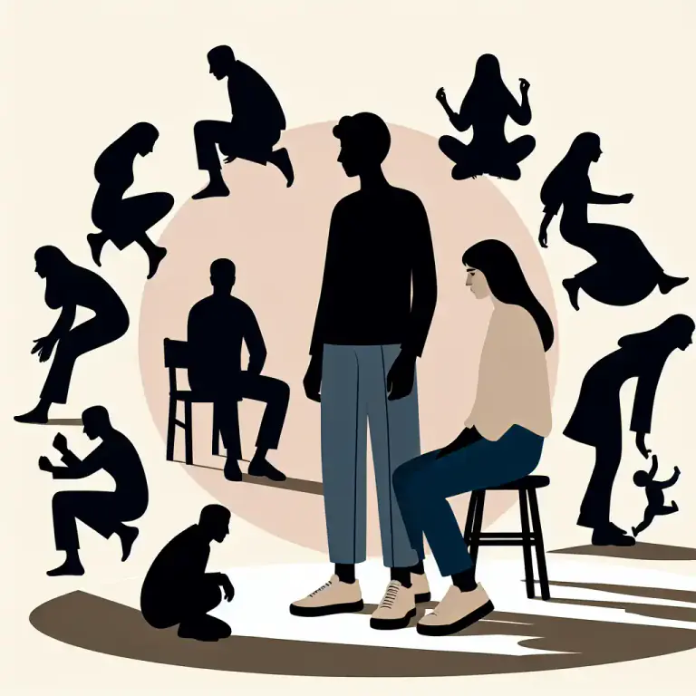Visual representation of "leave/let somebody/something be" - To stop making an effort to change or influence someone or something