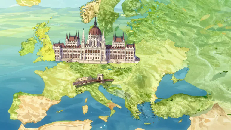 Visual representation of "hungary" - A country in central Europe