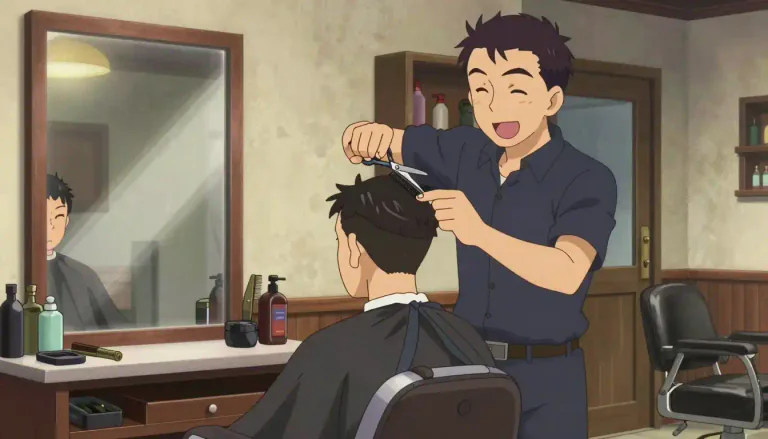 Visual representation of "barber" - A person who cuts, trims, and styles hair, commonly for men