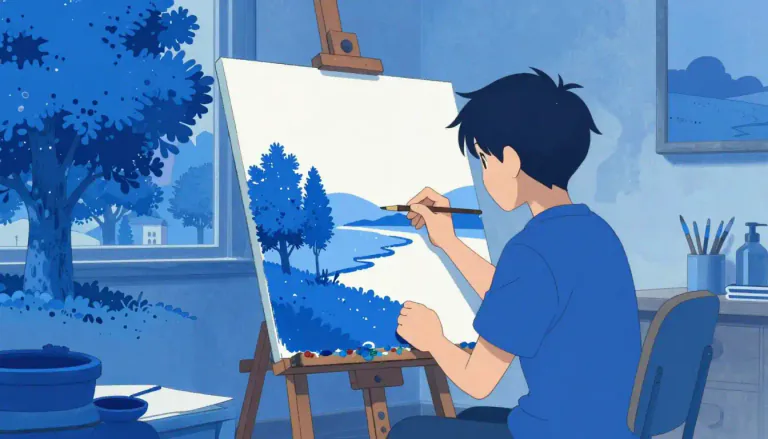 Visual representation of "monochromatic" - Having or appearing to have only one color.