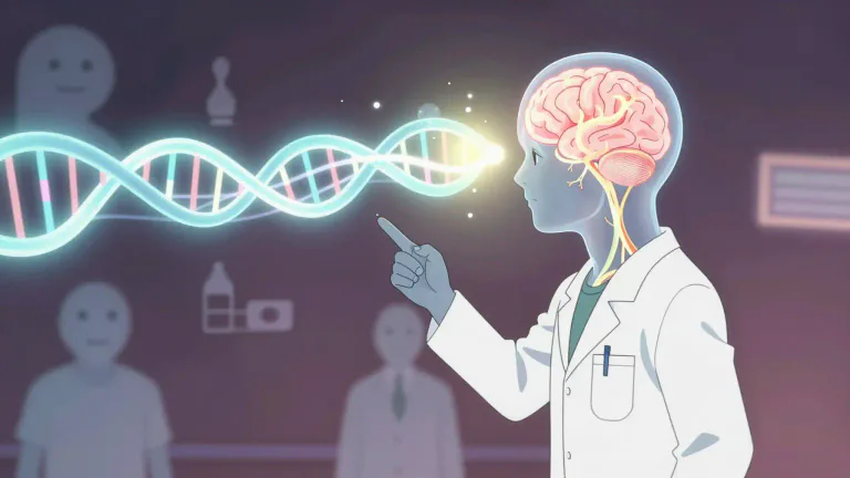 Visual representation of "psychobiology" - Psychobiology examines how physiological and genetic factors influence behavior and mental processes.