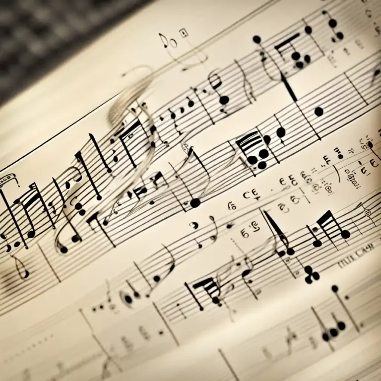 Visual representation of "major" - Of a scale, interval, or chord in music