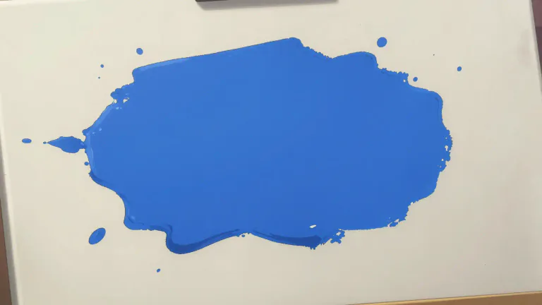 Visual representation of "splotch" - A large spot or stain, typically irregular in shape.