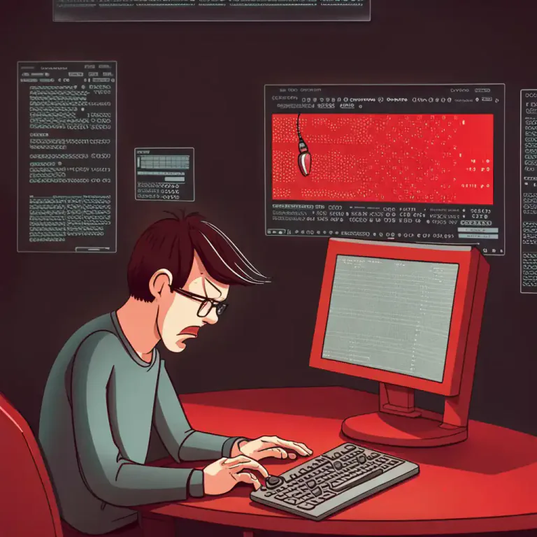 Visual representation of "shoot yourself in the foot" - In computer programming, to introduce an error or problem in your own code
