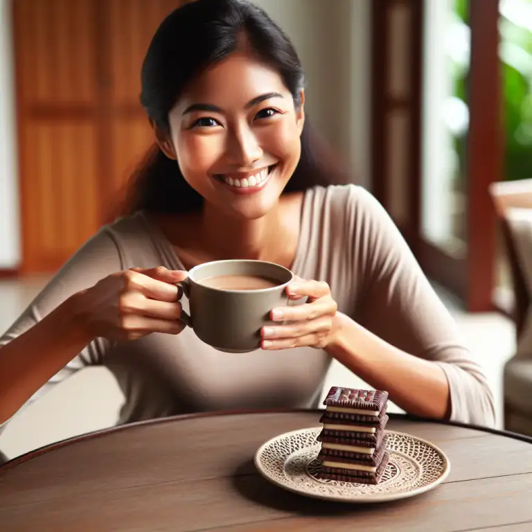 Visual representation of "bourbon" - A type of biscuit which is chocolate flavored with a chocolate butter cream filling.