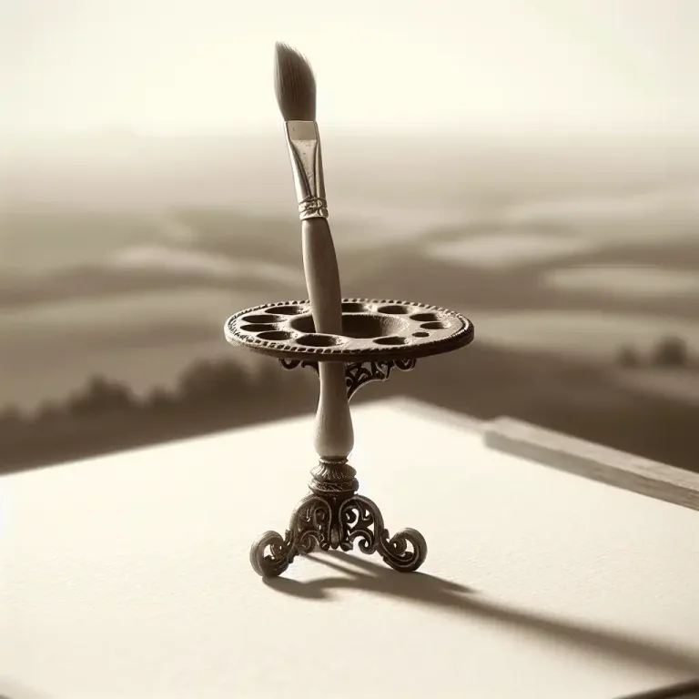 Visual representation of "rest" - A device that supports something