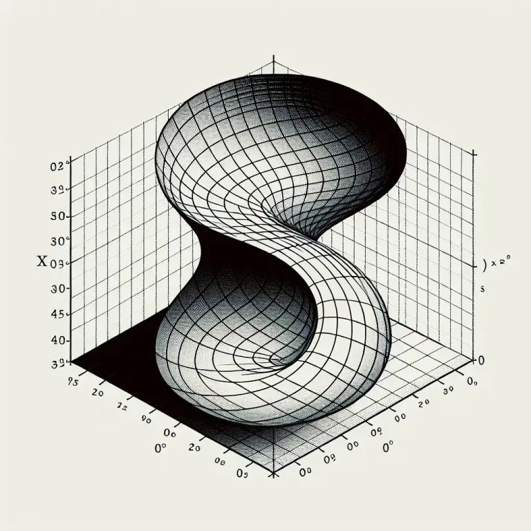 Visual representation of "inflection" - In mathematics, a point on a curve where it changes from being concave up to concave down or vice versa