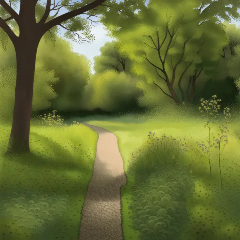 Visual representation of "overgrown" - Allow to grow too much without control or care.