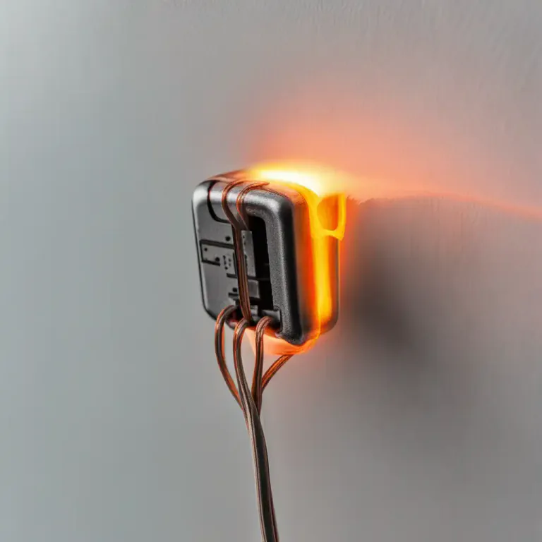 Visual representation of "fuse" - A safety device consisting of a strip of wire that melts and breaks an electric circuit if the current exceeds a safe level