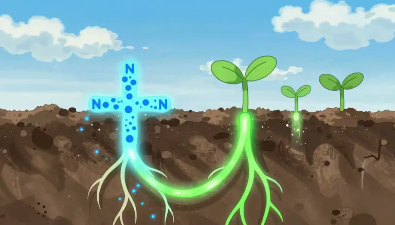 Visual representation of "nitrify" - To cause to combine with nitrogen or a nitrogen compound
