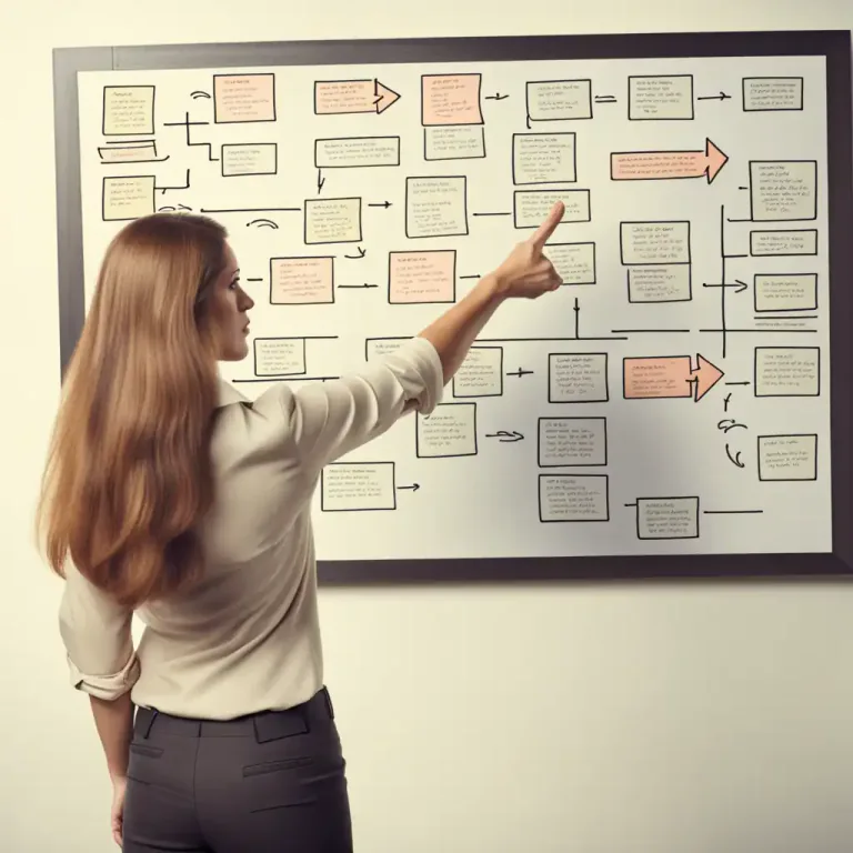 Visual representation of "articulate" - Express (an idea or feeling) fluently and coherently