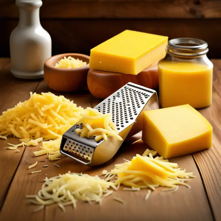 Visual representation of "shred" - to mince or grind a food