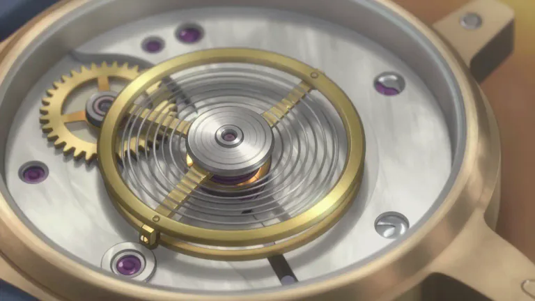 Visual representation of "mainspring" - The most important part of a mechanical watch or clock.
