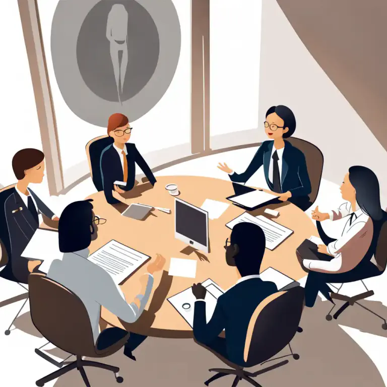 Visual representation of "interface" - To communicate and interact effectively.