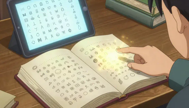 Visual representation of "dictionary" - A book or online resource that lists the words of a language and gives their meaning.