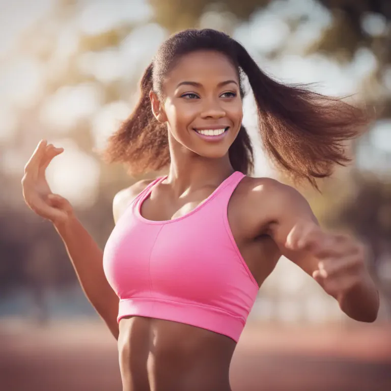 Visual representation of "in the pink" - Being in good health or condition