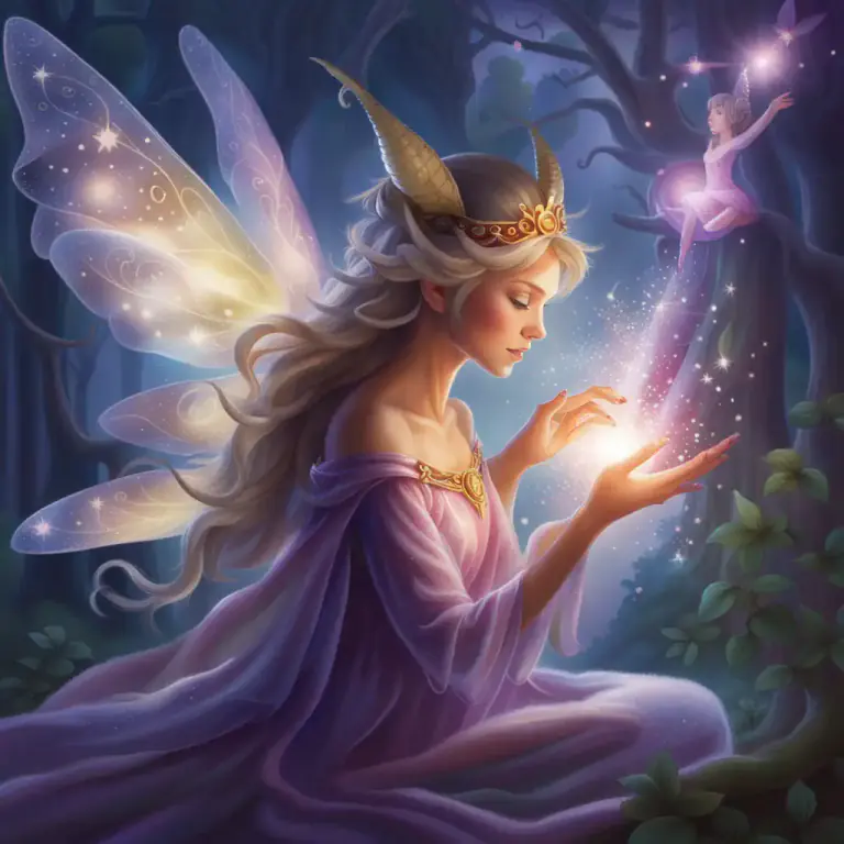 Visual representation of "glamour" - Magic spell, enchantment.