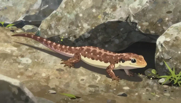 Visual representation of "skink" - A type of lizard that typically has a smooth and shiny skin, and smaller legs.