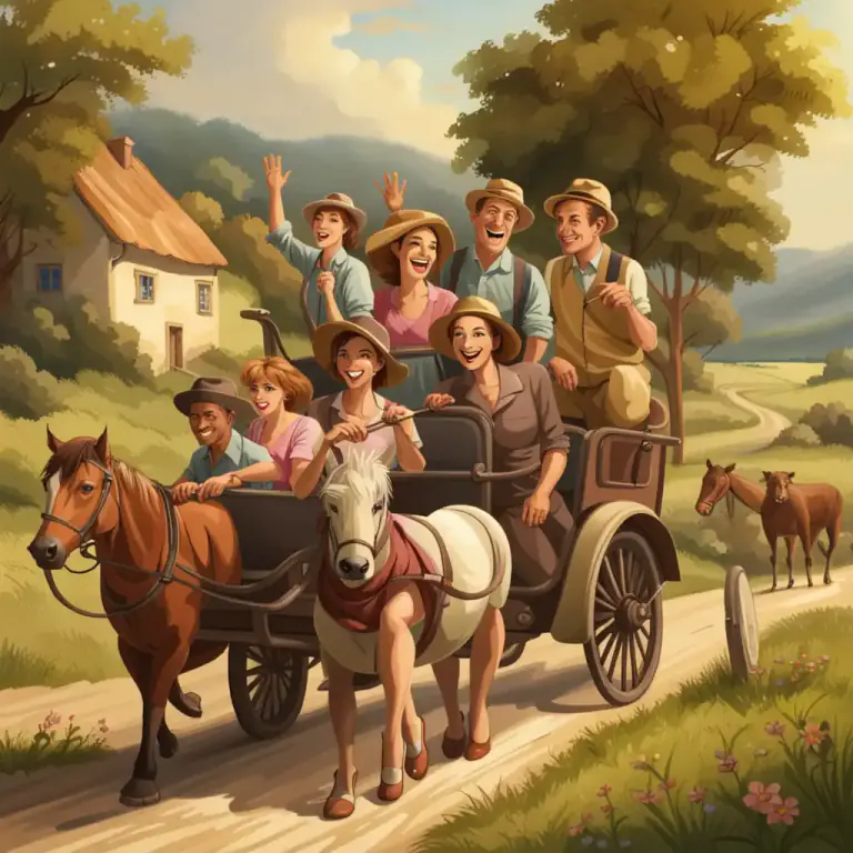 Visual representation of "jolly" - A trip or outing for pleasure