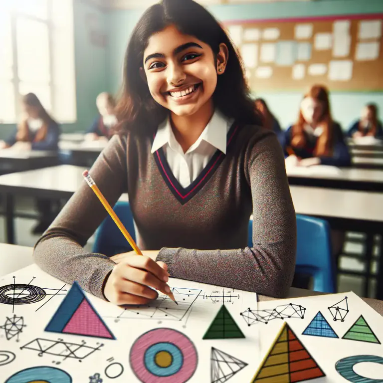 Visual representation of "math" - Short form for mathematics.