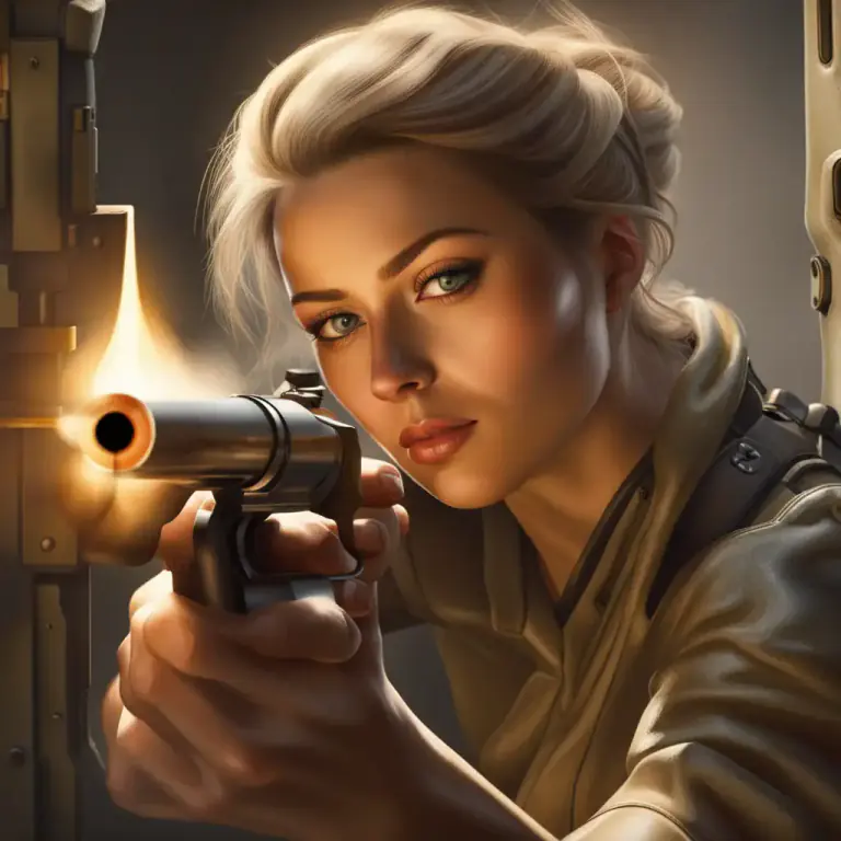 Visual representation of "chamber" - To put a bullet in the chamber of a gun