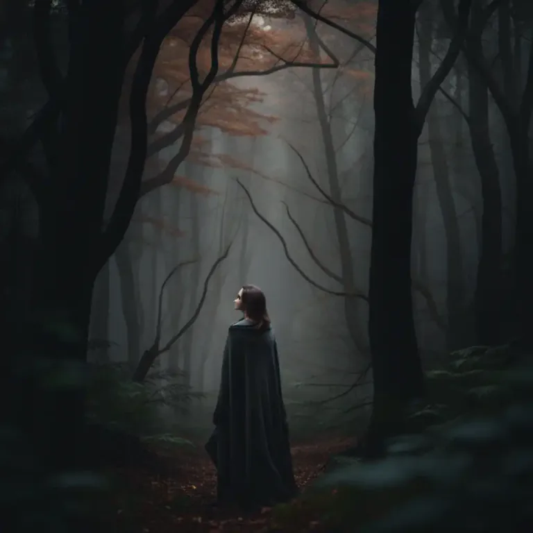 Visual representation of "darkling" - Dark, shadowy or gloomy.