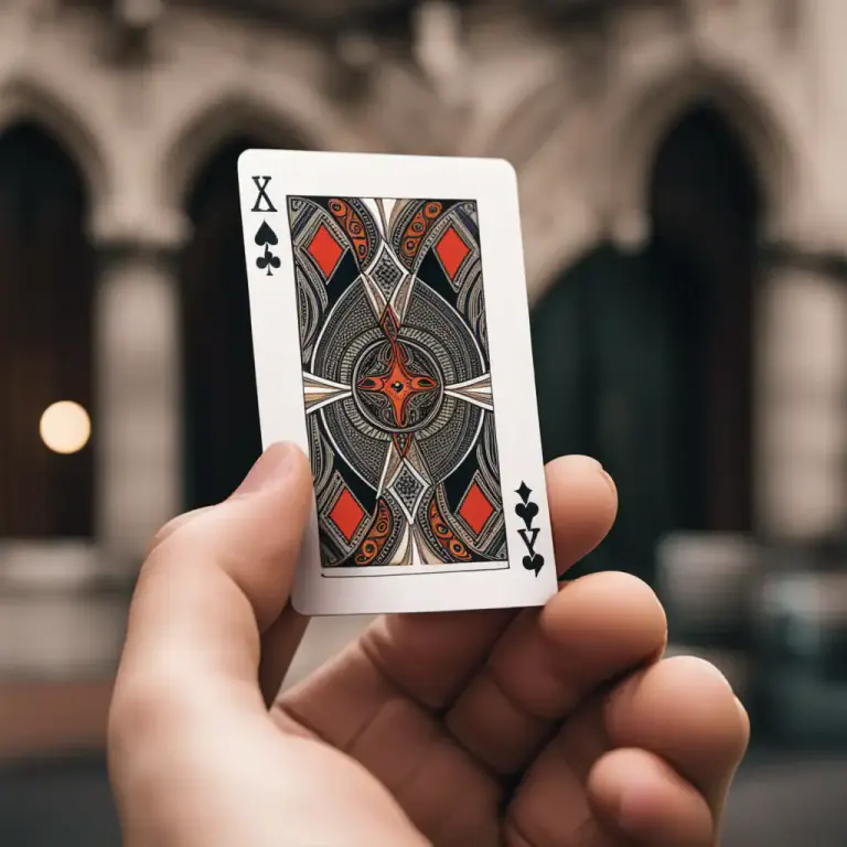 Visual representation of "eight" - The card bearing eight pips