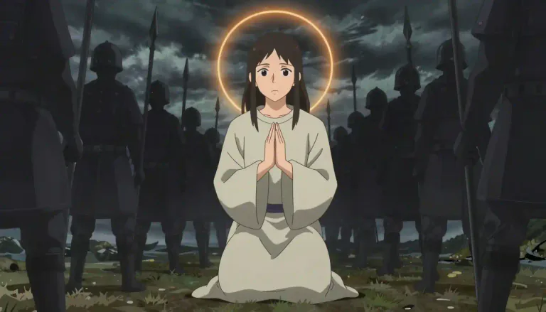 Visual representation of "martyr" - A person who is killed because of their religious or other beliefs