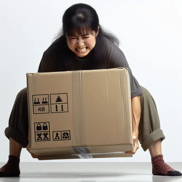Visual representation of "struggle" - To try very hard to do something difficult