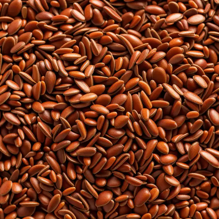 Visual representation of "flax" - The seed of the flax plant that is rich in oil and used for food.