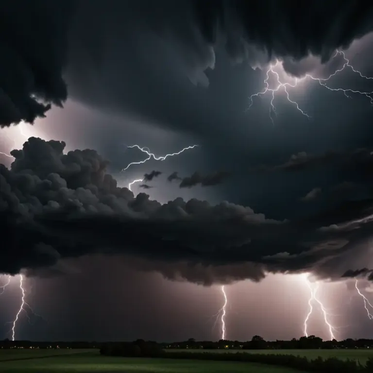 Visual representation of "rumble" - A continuous deep, resonant sound