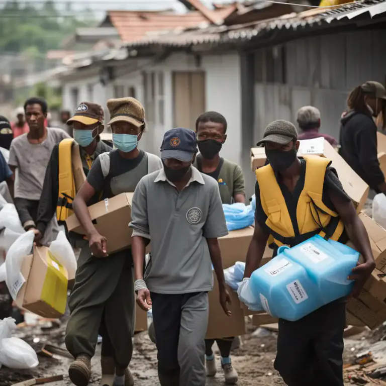Visual representation of "on the ground" - In a place where real, practical work is done