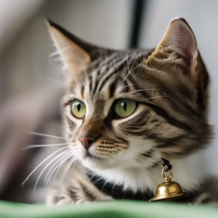 Visual representation of "bell" - To put a bell on an animal.