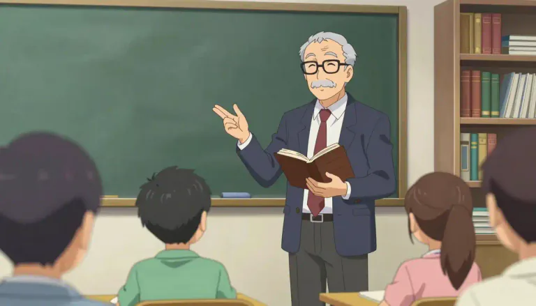 Visual representation of "professor" - A teacher of the highest rank in a university or college