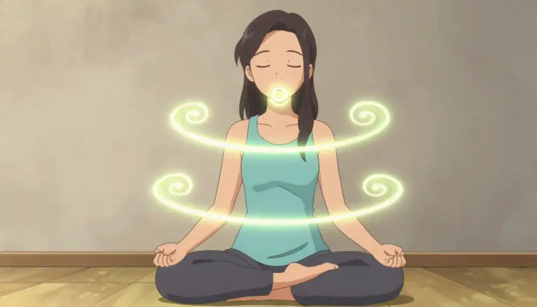 Visual representation of "mantra" - A phrase or word repeated often in prayer or meditation.
