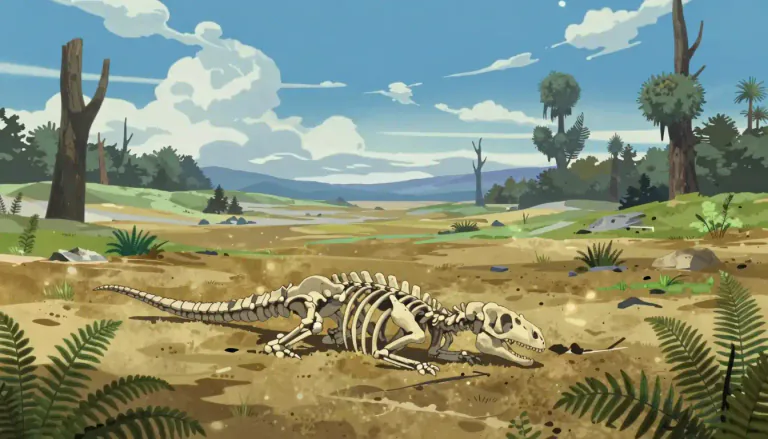 Visual representation of "extinction" - The end of a species of animal everywhere in the world