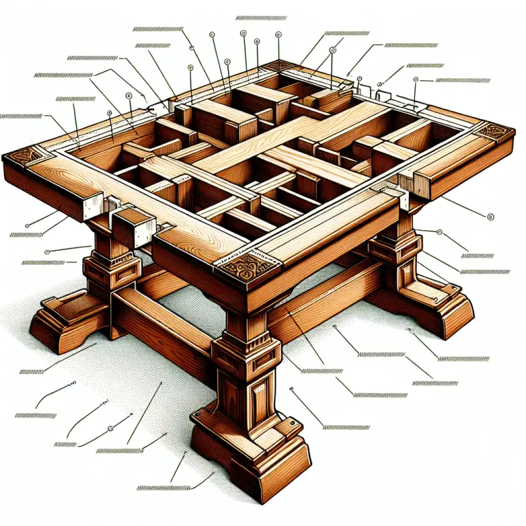 Visual representation of "jointed" - In architecture, made of two or more pieces put together