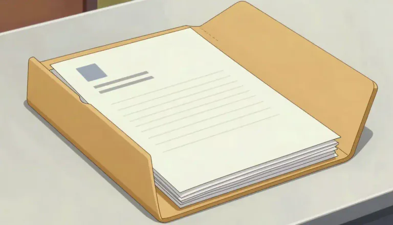Visual representation of "folder" - A container for keeping letters, documents etc in, especially as part of system for organizing information.