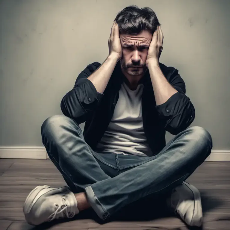 Visual representation of "breakdown" - A sudden collapse in someone's mental health