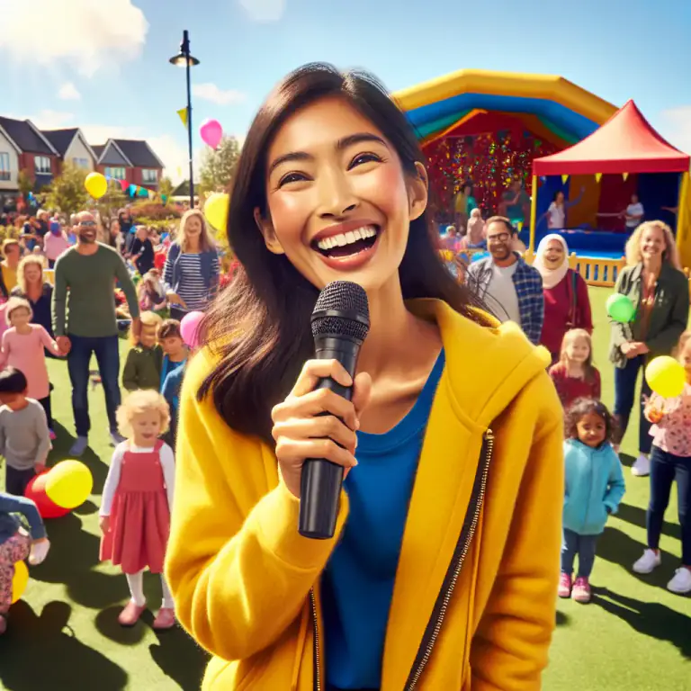 Visual representation of "redcoat" - A person who organizes fun events and entertainments in holiday parks.