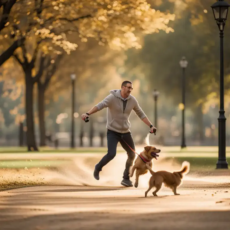 Visual representation of "unleash" - To remove a leash from, as from a dog.