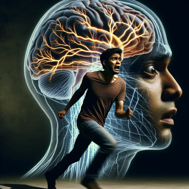 Visual representation of "reptilian" - Relating to the primitive part of someone's brain that controls basic survival functions.