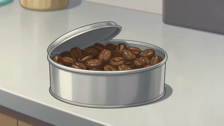 Visual representation of "canister" - A small box or round container, often made of metal, for holding things like food, chemicals, or rolls of film.