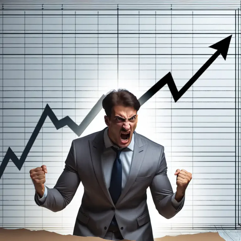 Visual representation of "peaky" - Reaching a highest point, often in a bad or negative way.