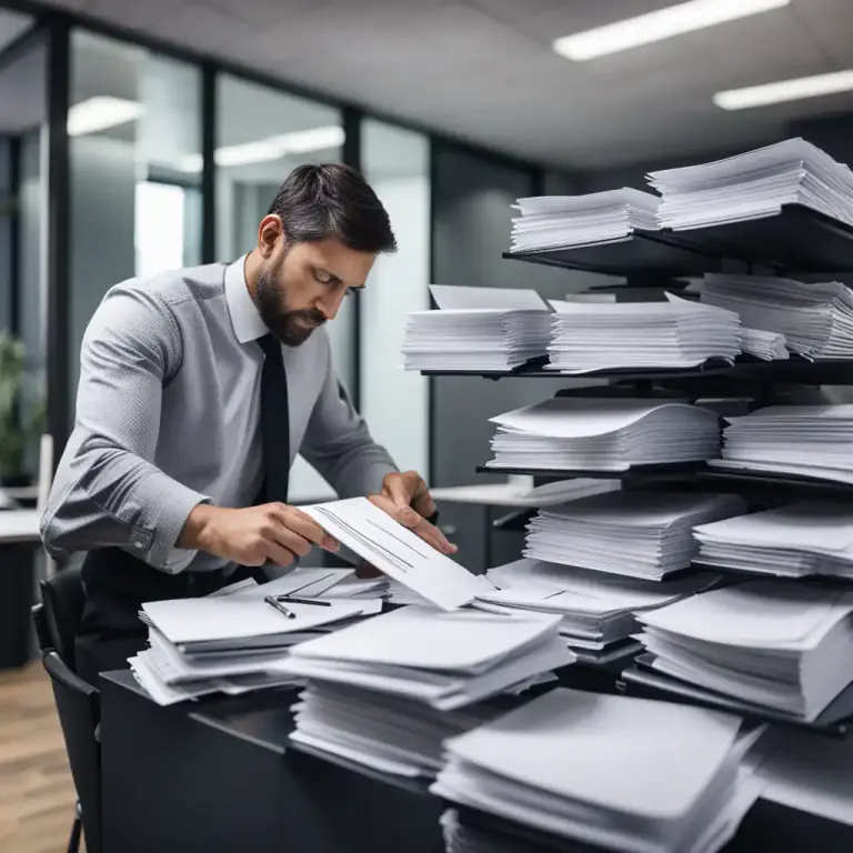 Visual representation of "clean house" - To make a big change by getting rid of people or things that are no longer useful or necessary, especially in an organization or activity.