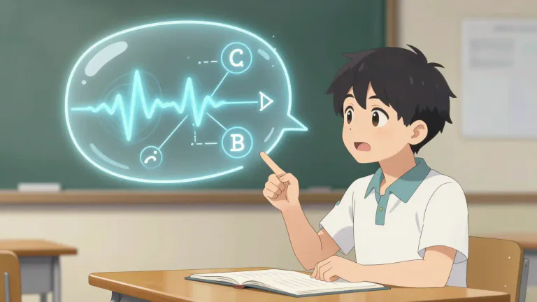 Visual representation of "metalinguistic" - Relating to the awareness and analysis of one’s own language and its structure.