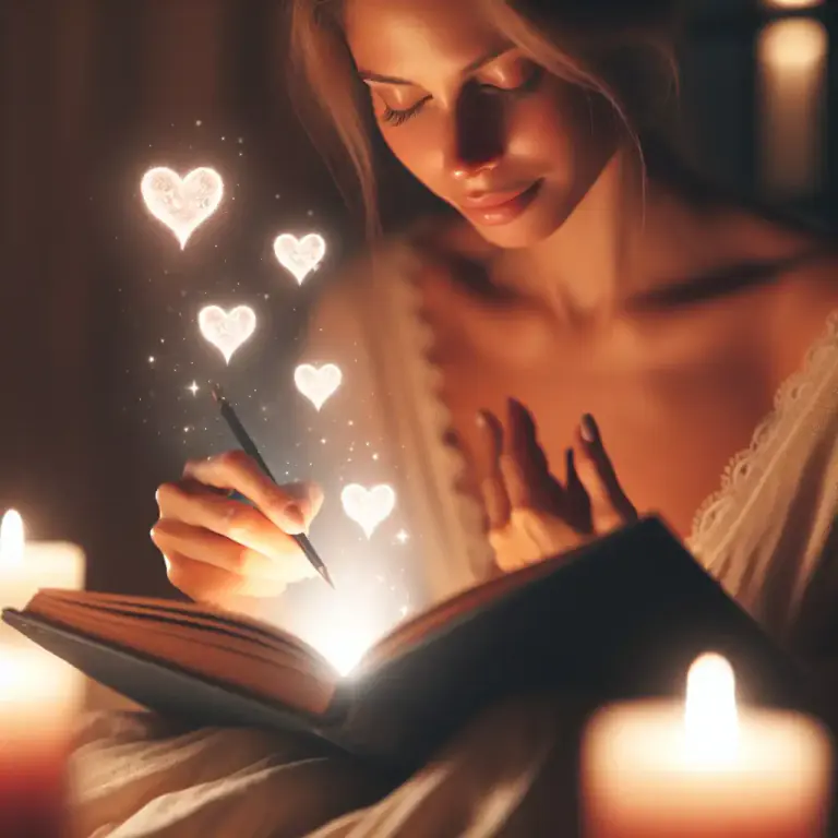 Visual representation of "incandescence" - An intense emotion or passionate expression.